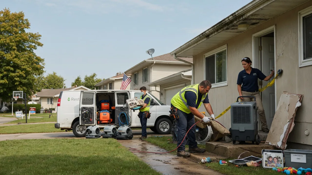 Water Damage Restoration in Rhame, ND near me
